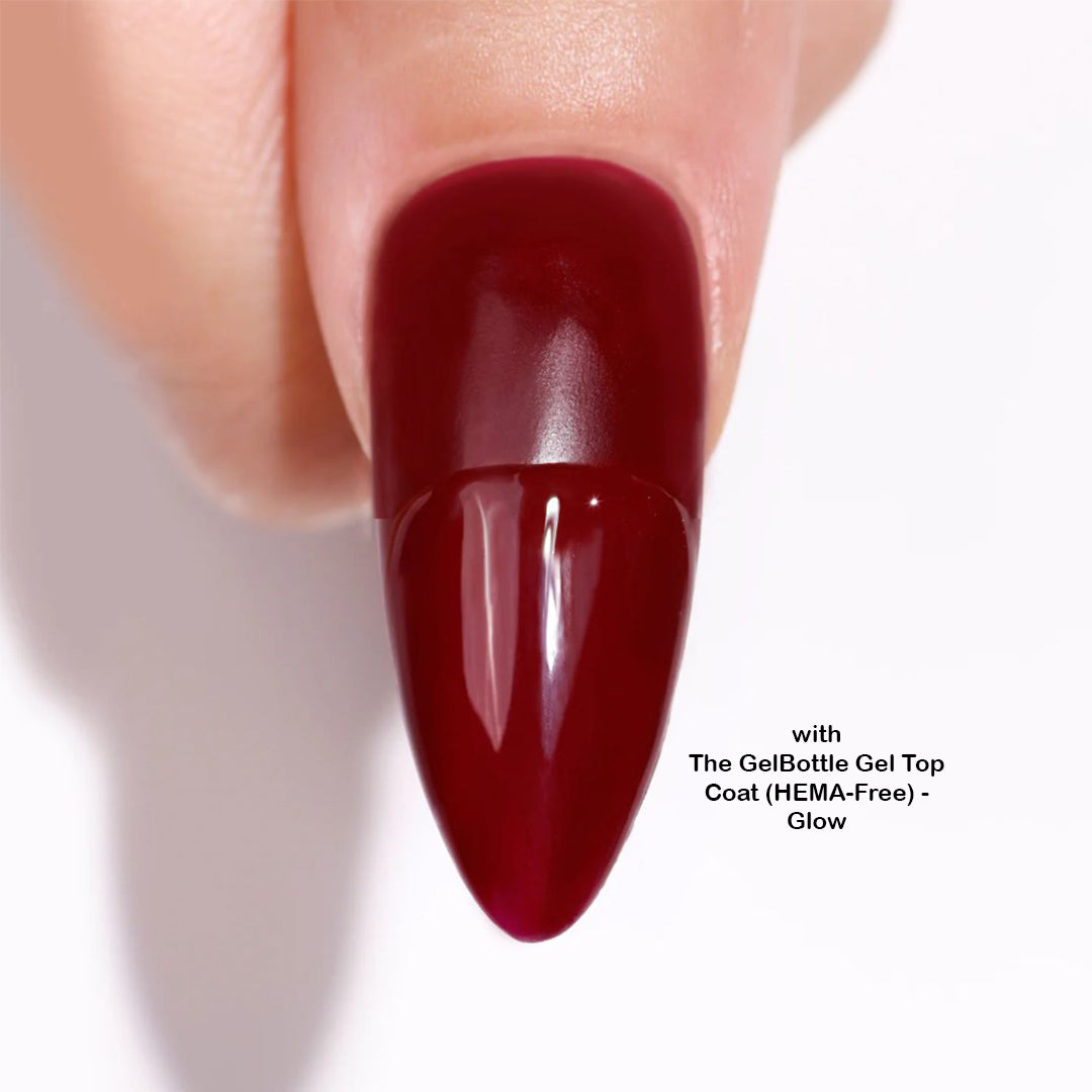 The GelBottle Gel Top Coat Glow, top rated nail polish brands, best nail polish brands