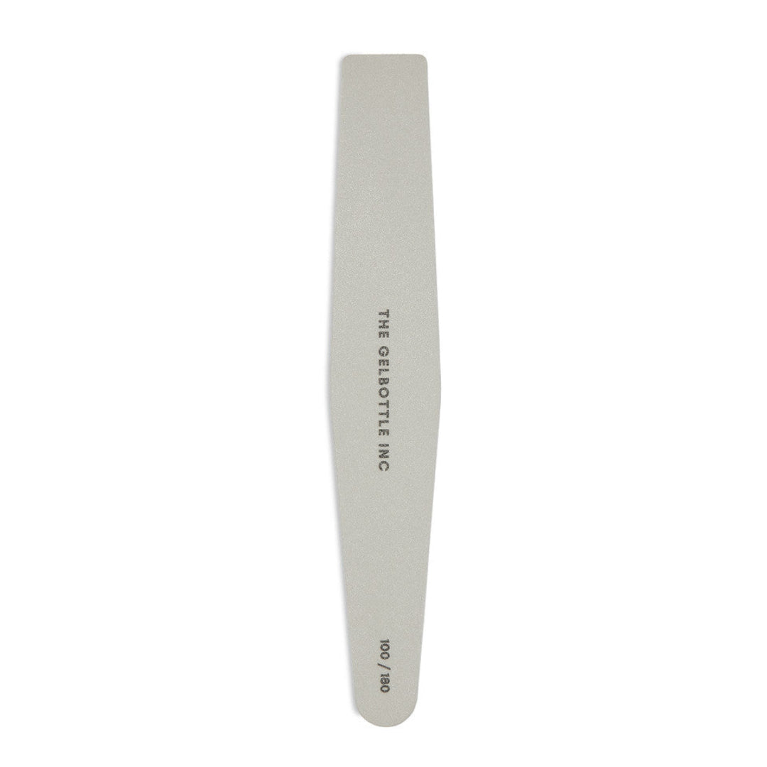 The GelBottle Nail Buffer - Grey Coffin 100/180 Grit (Pack of 5)