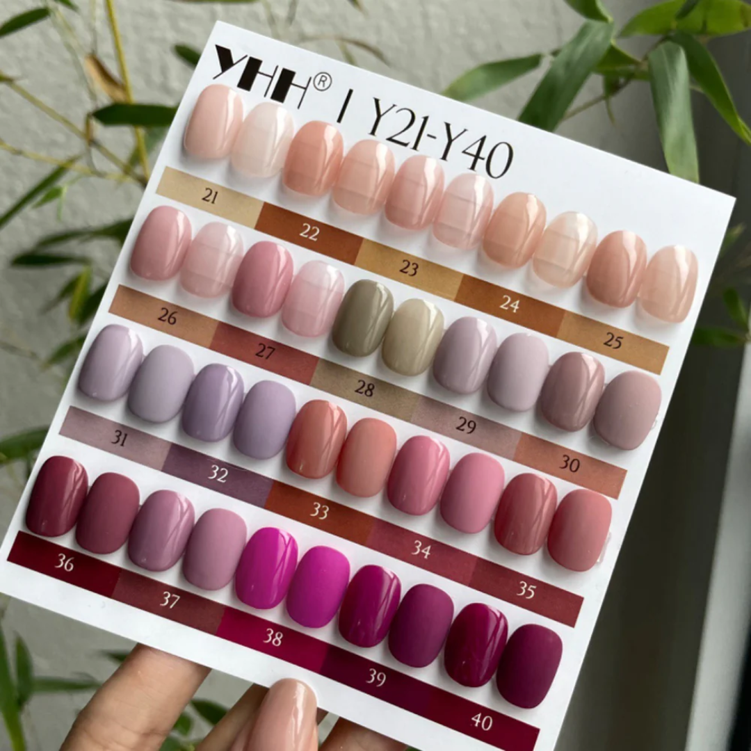 YHH Color Gel Polish for Manicure or Nail Art - Y38