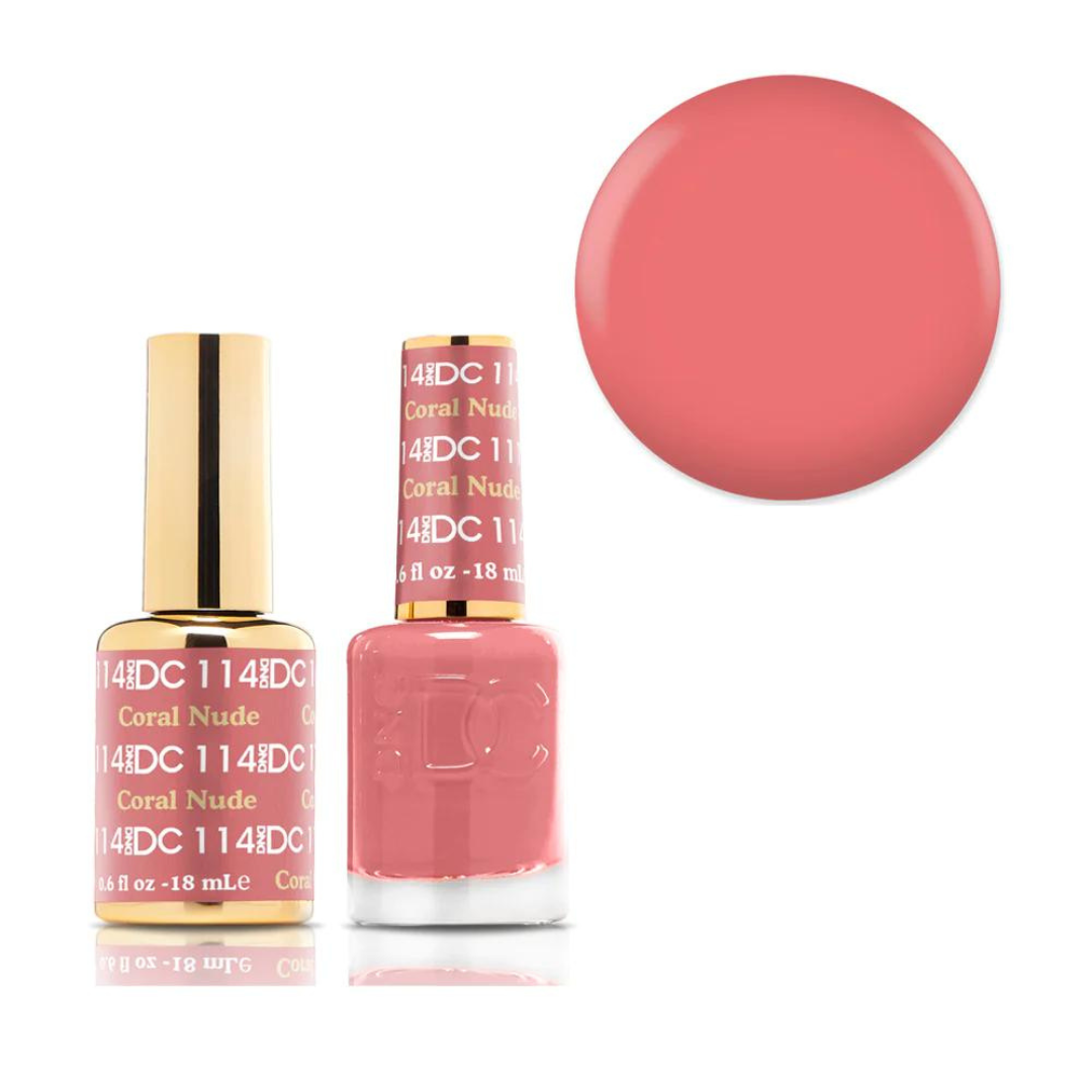 dnd nail polish, dnd nail polish canada, nail polish dnd, dnd gel polish canada, dnd gel polish set, dnd dc, dnd gel polish near me, dnd gel polish wholesale canada, dnd gel nail polish 114 Coral Nude