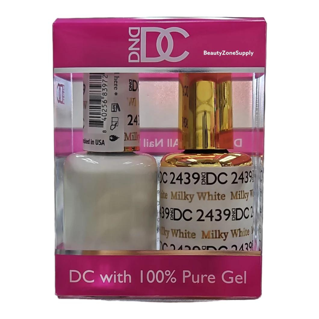 milky white, dnd nail polish, dnd nail polish canada, nail polish dnd, dnd gel polish canada, dnd gel polish set, dnd dc, dnd gel polish near me, dnd gel polish wholesale canada, dnd gel nail polish 2439 Milky White, lacombe nail salon