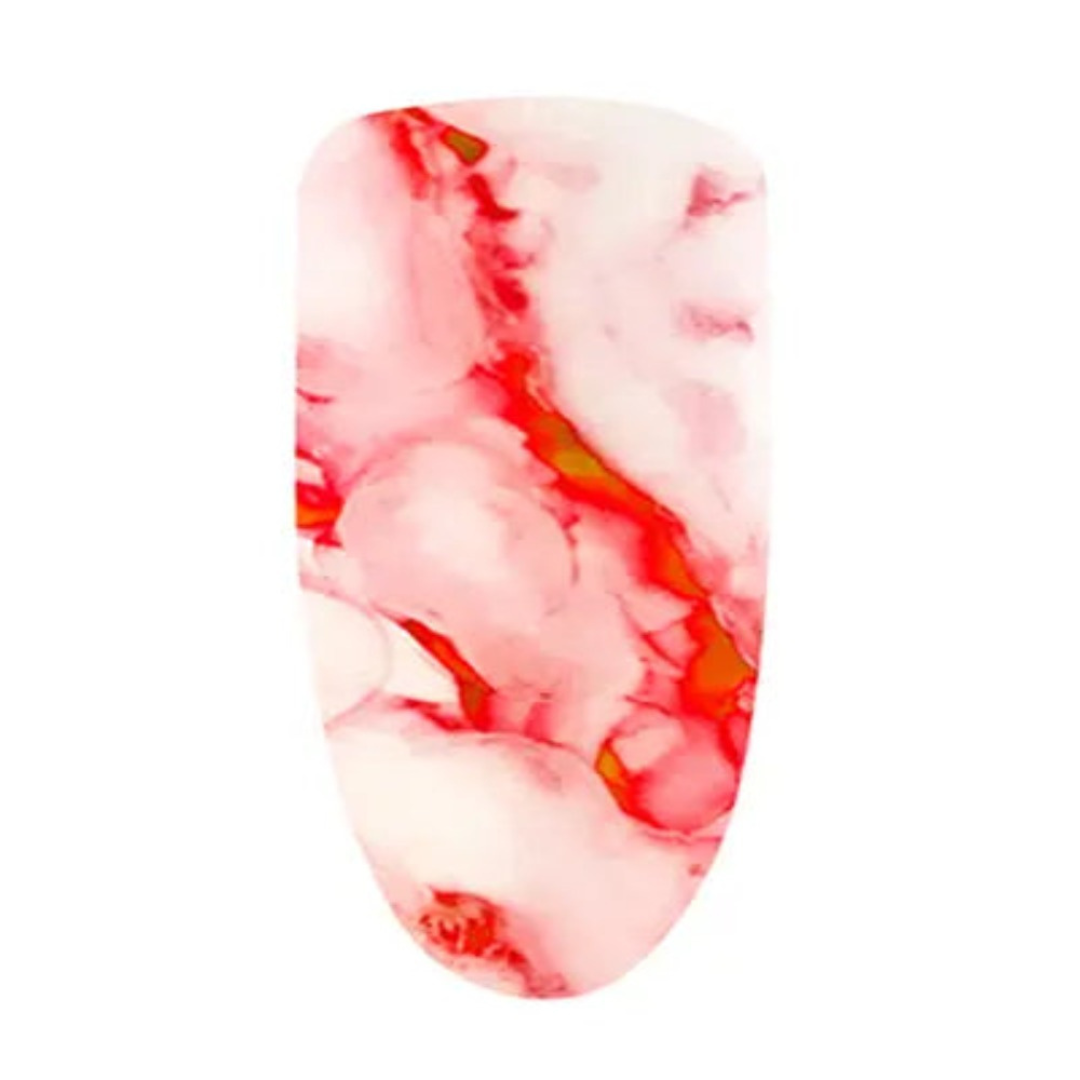 marble nail art designs, marble nail designs, pink marble nails, white marble nails, DND DC Marble Ink 04 Red, Classique Nails Beauty Supply