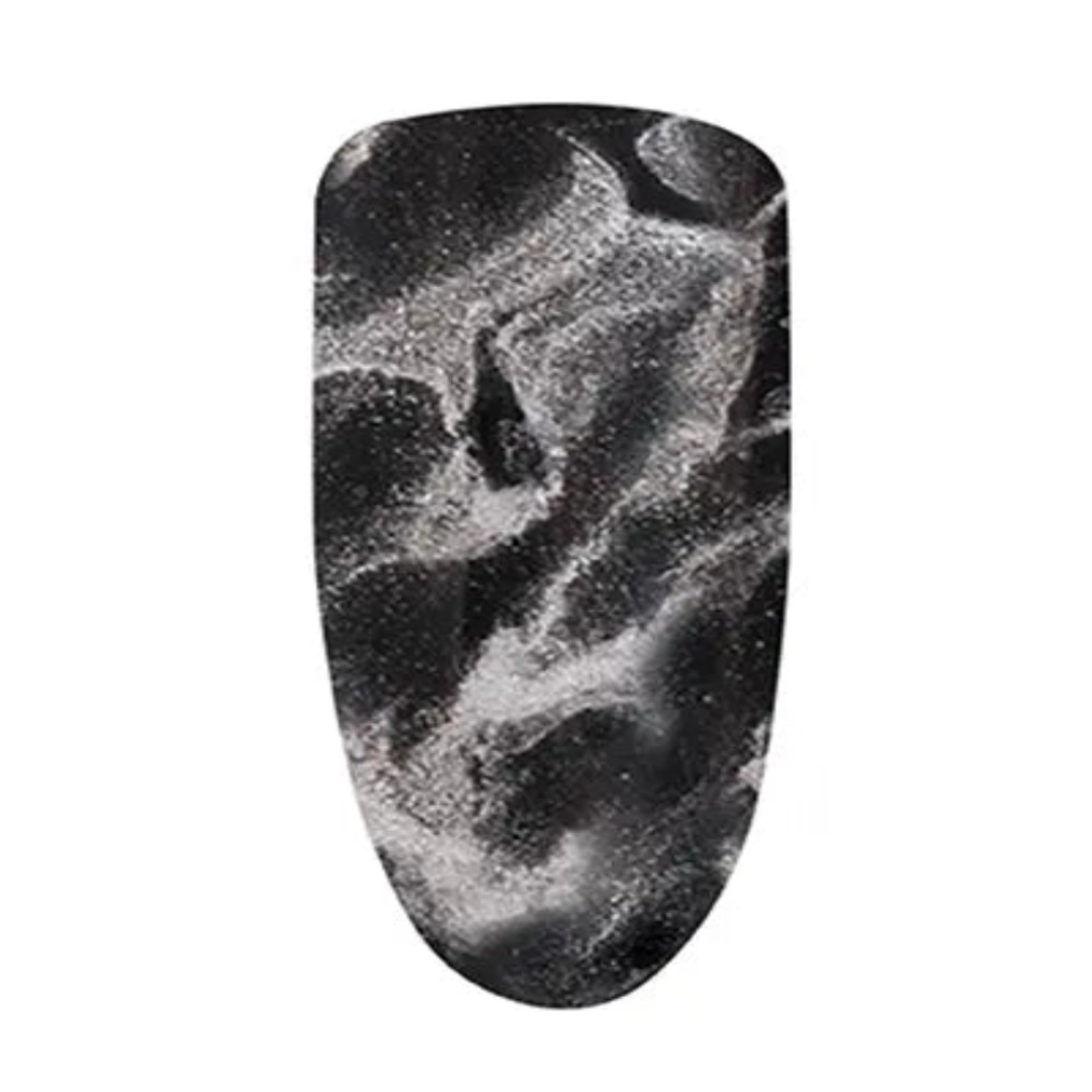 silver nail polish, marble nail art designs, marble nail designs, pink marble nails, white marble nails, DND DC Marble Ink 13 Silver, Classique Nails Beauty Supply Inc.