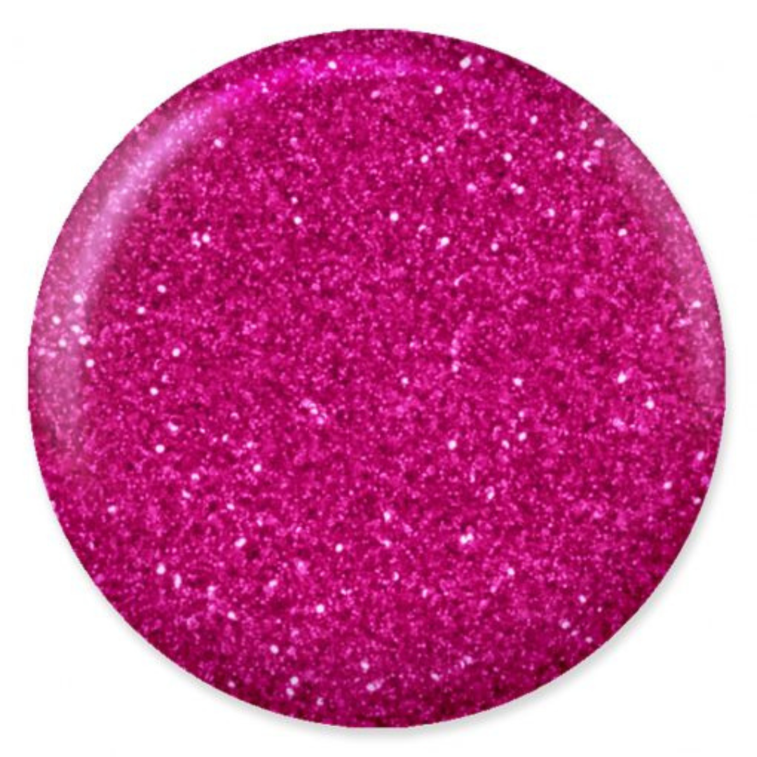 mermaid nails polish, DND DC Mermaid 218 Frostbite - Sparkling Glitter Gel Polish
