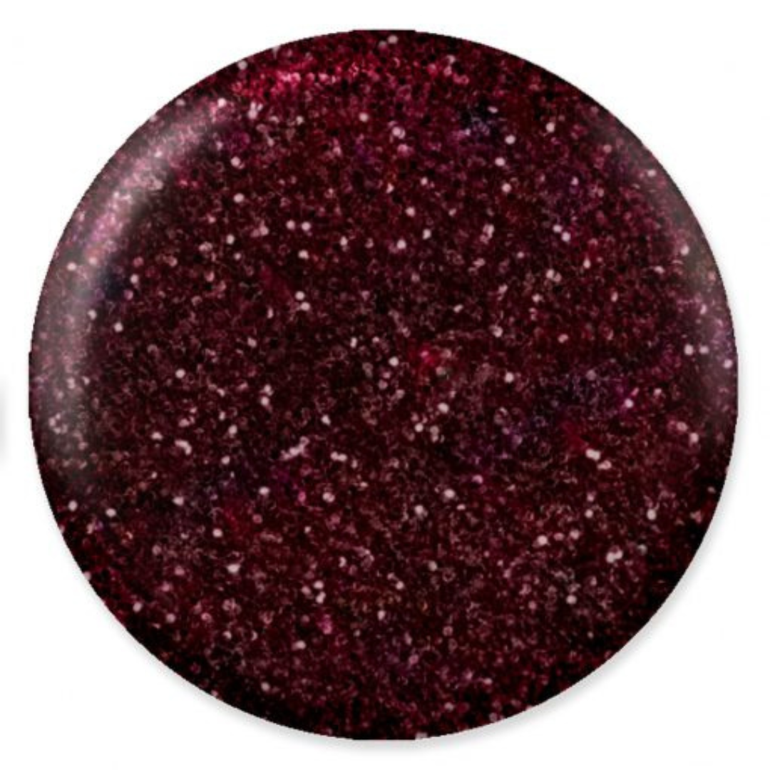 DND DC Mermaid 235 Mulberry - Sparkling Glitter Gel Polish
