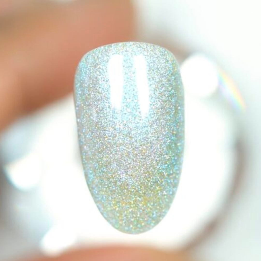 DND DC Mermaid 240 Sea Shell - Sparkling Glitter Gel Polish