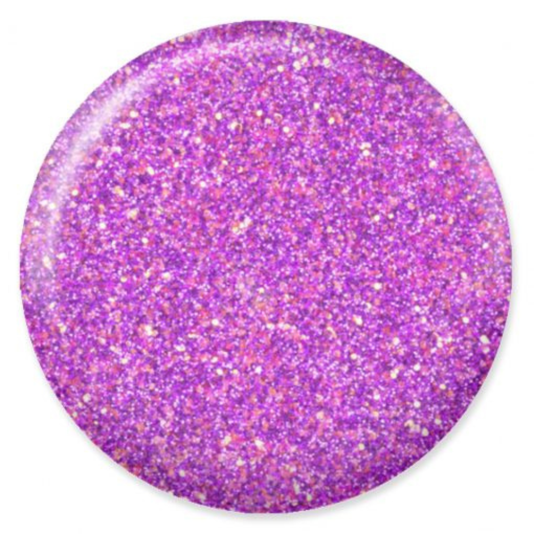 DND DC Mermaid 243 Puppy Pink - Sparkling Glitter Gel Polish