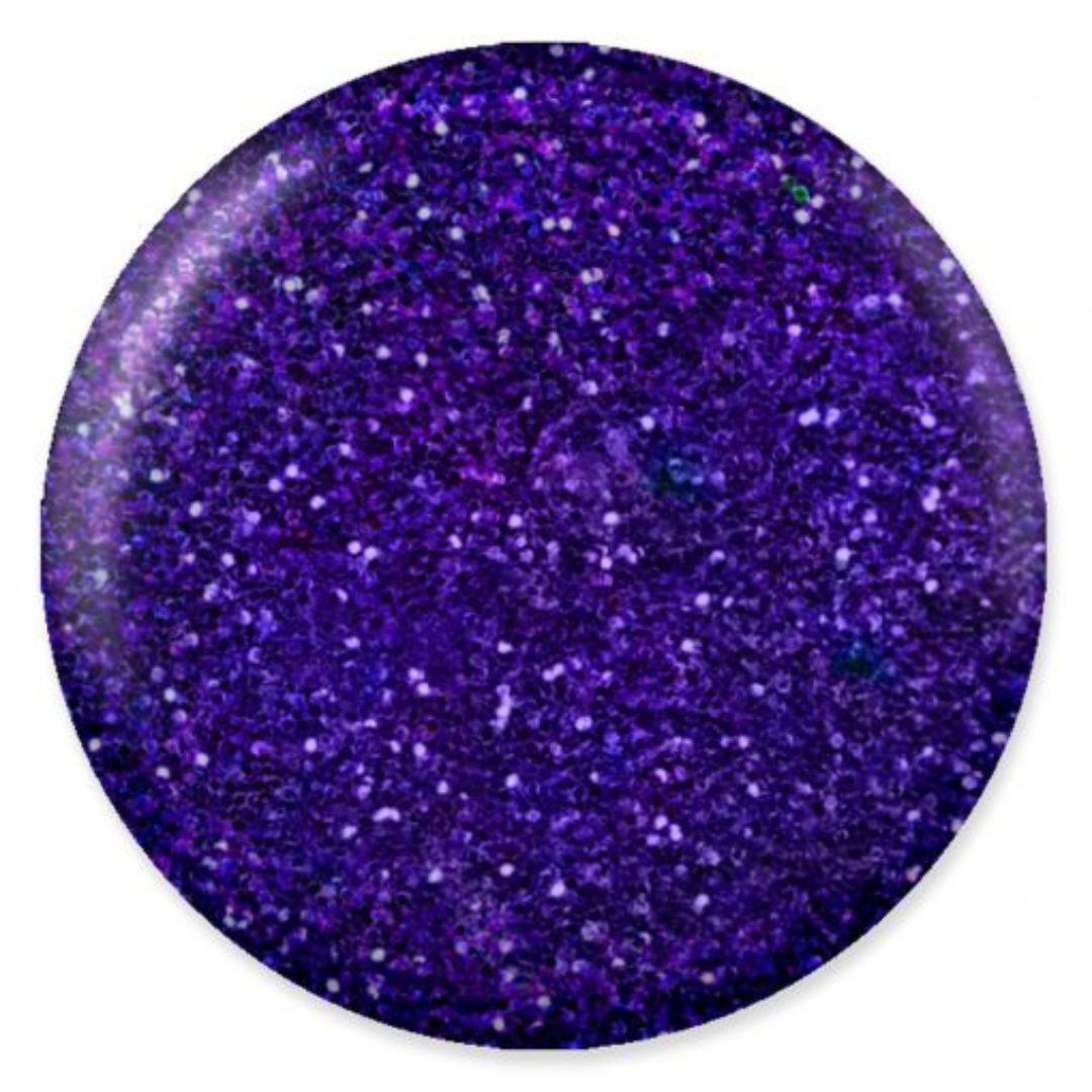 DND DC Mermaid 250 Dark Indigo - Sparkling Glitter Gel Polish