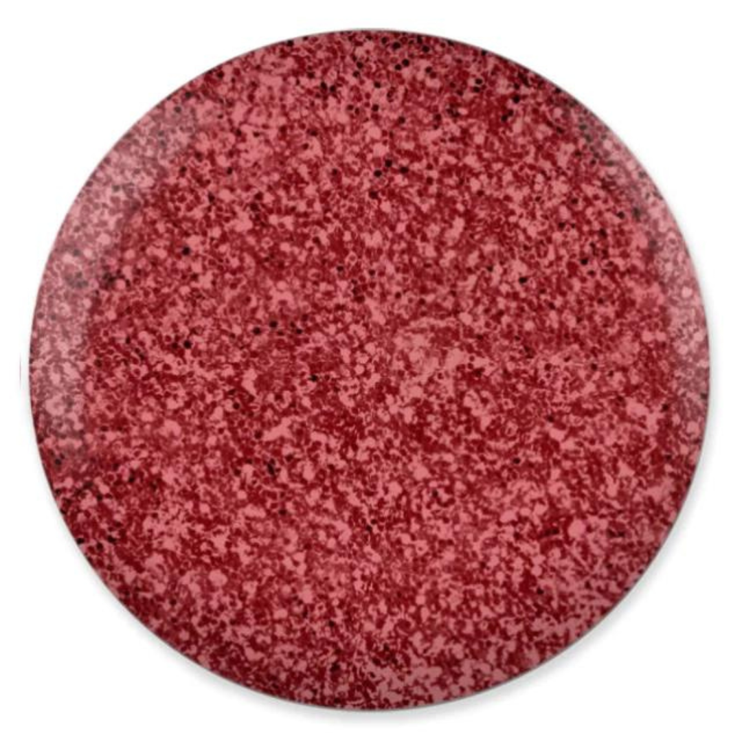 DND DC Platinum 192 Salmon - Metallic Glitter Gel Polish