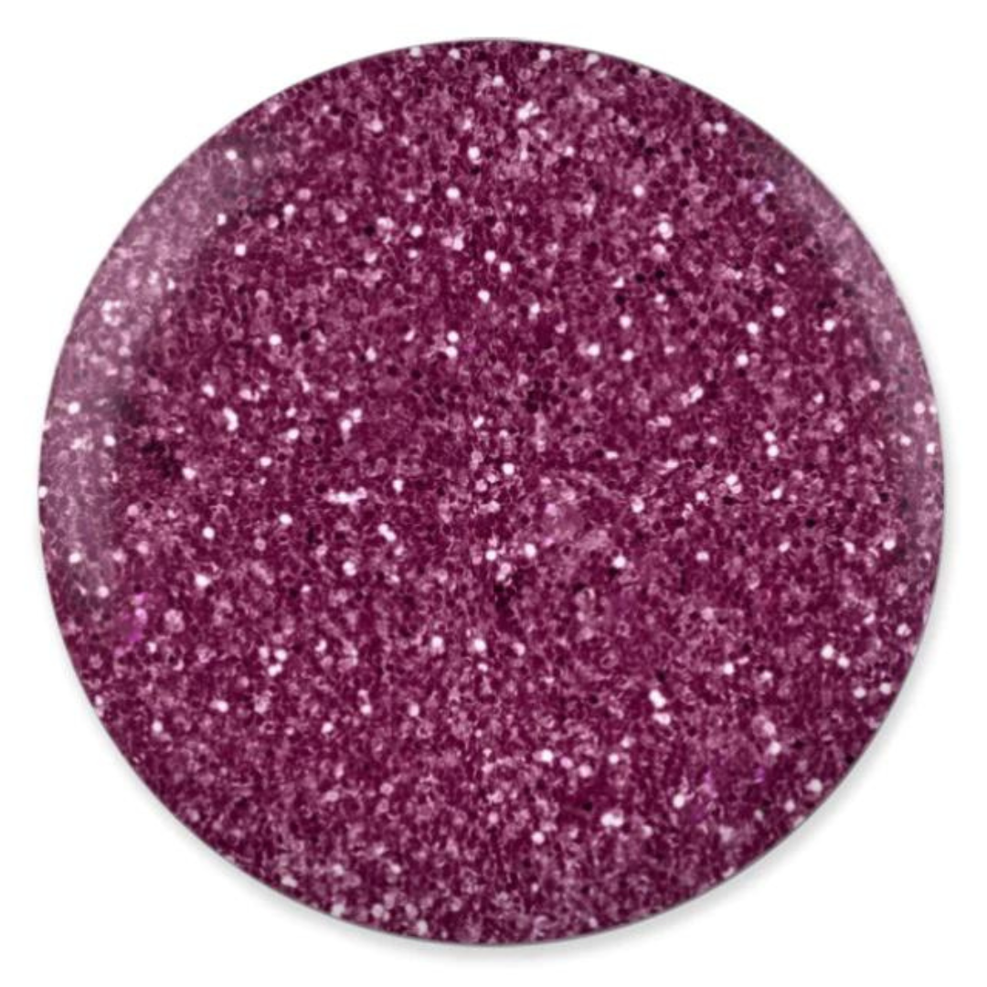DND DC Platinum 198 Hibiscus - Metallic Glitter Gel Polish