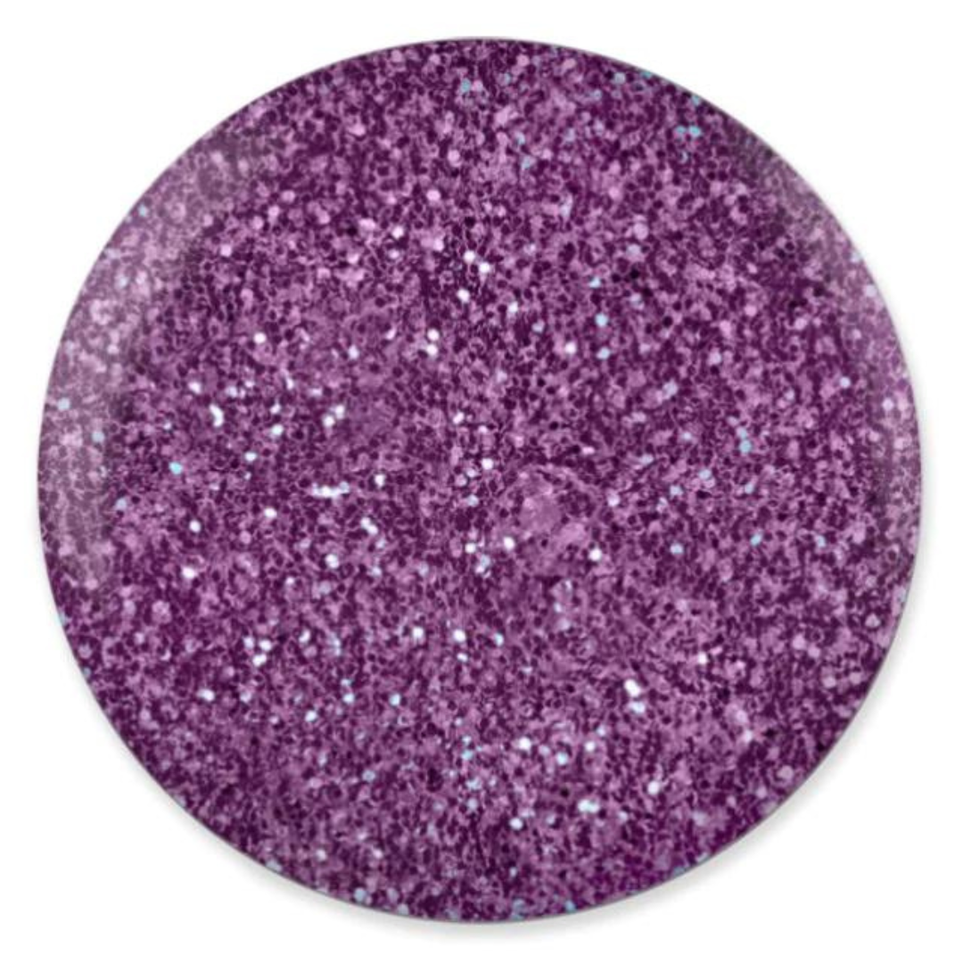 DND DC Platinum 206 Lavender - Metallic Glitter Gel Polish
