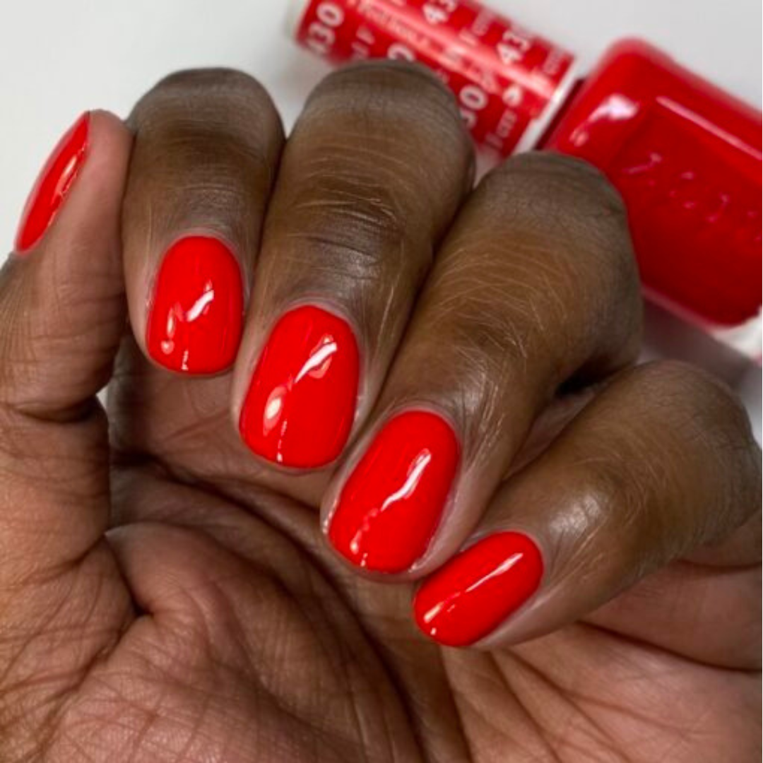 DND Gel Polish and Nail Lacquer Duo 430 Ferrari Red, dnd ferrari red