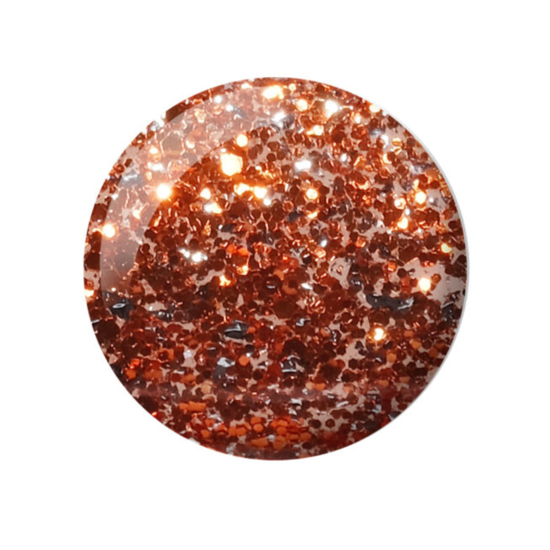 DND Duo Gel Polish & Nail Lacquer - 929 Orange Aura, st vital nail salon