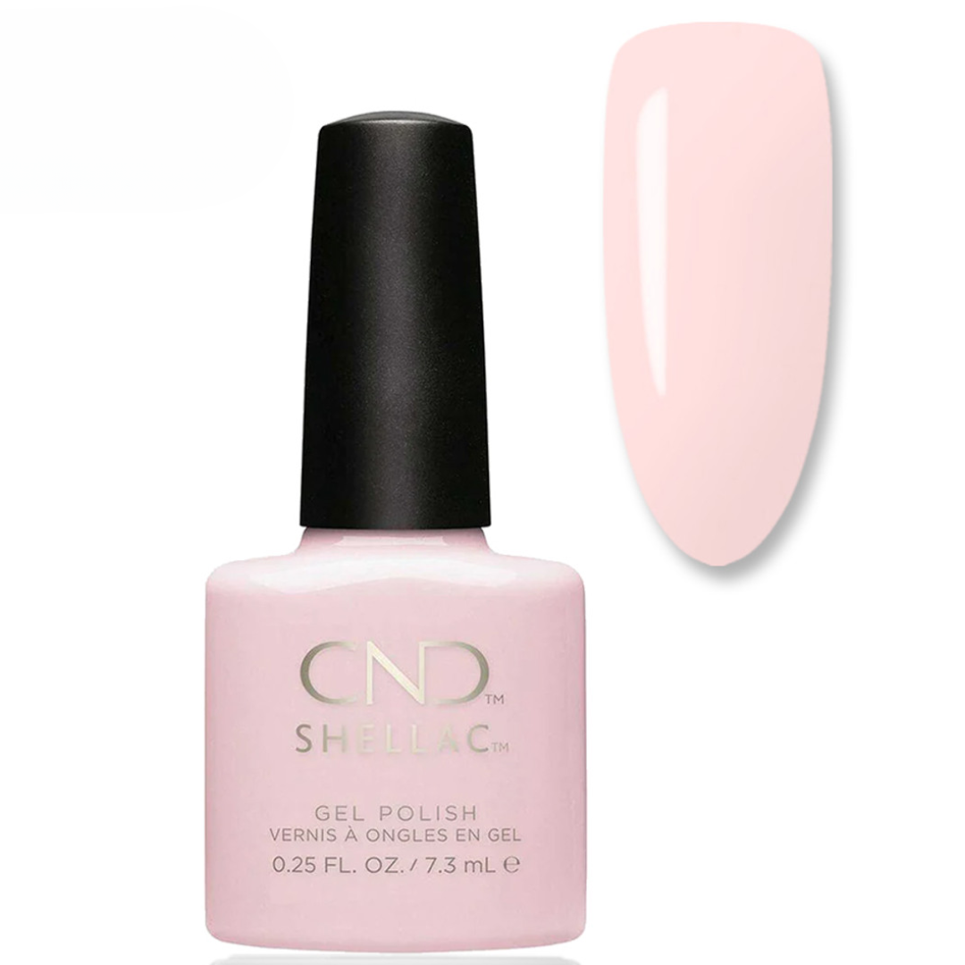 clear pink nail cnd shellac, CND Shellac Gel Nail Polish 0.25oz - Clearly Pink
