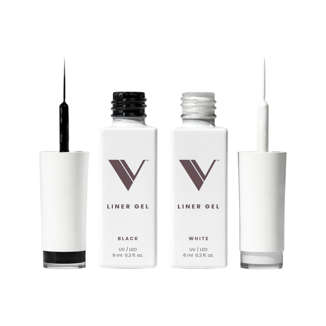 V Beauty Pure Liner Gel - Black & White Duo Pack