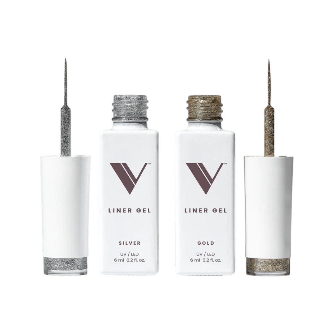 V Beauty Pure Liner Gel - Gold & Silver Duo Pack