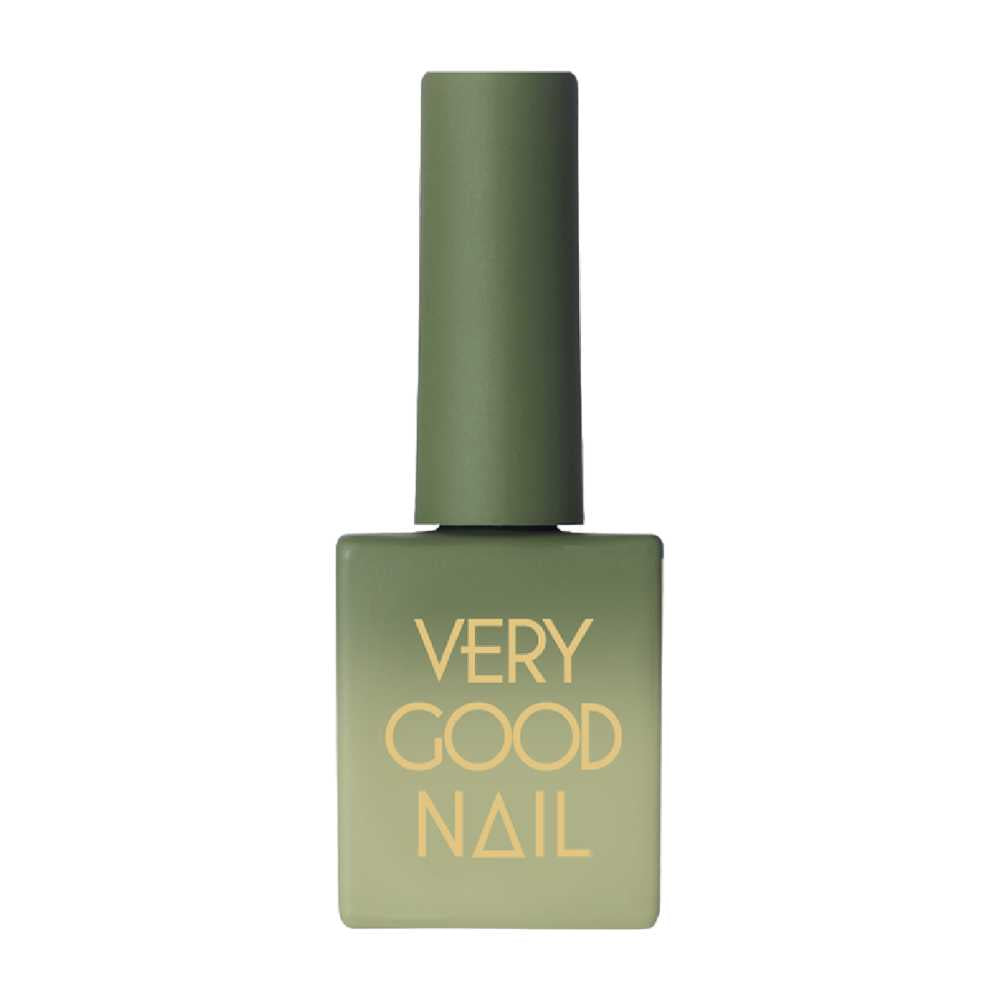 Very Good Nail, Korean Syrup Gel Polish S13 Soft Olive Green, korean nails, korean gel nail polish, korean nail salon, korean nail art, korean nail color, korean nail polish, very good nail