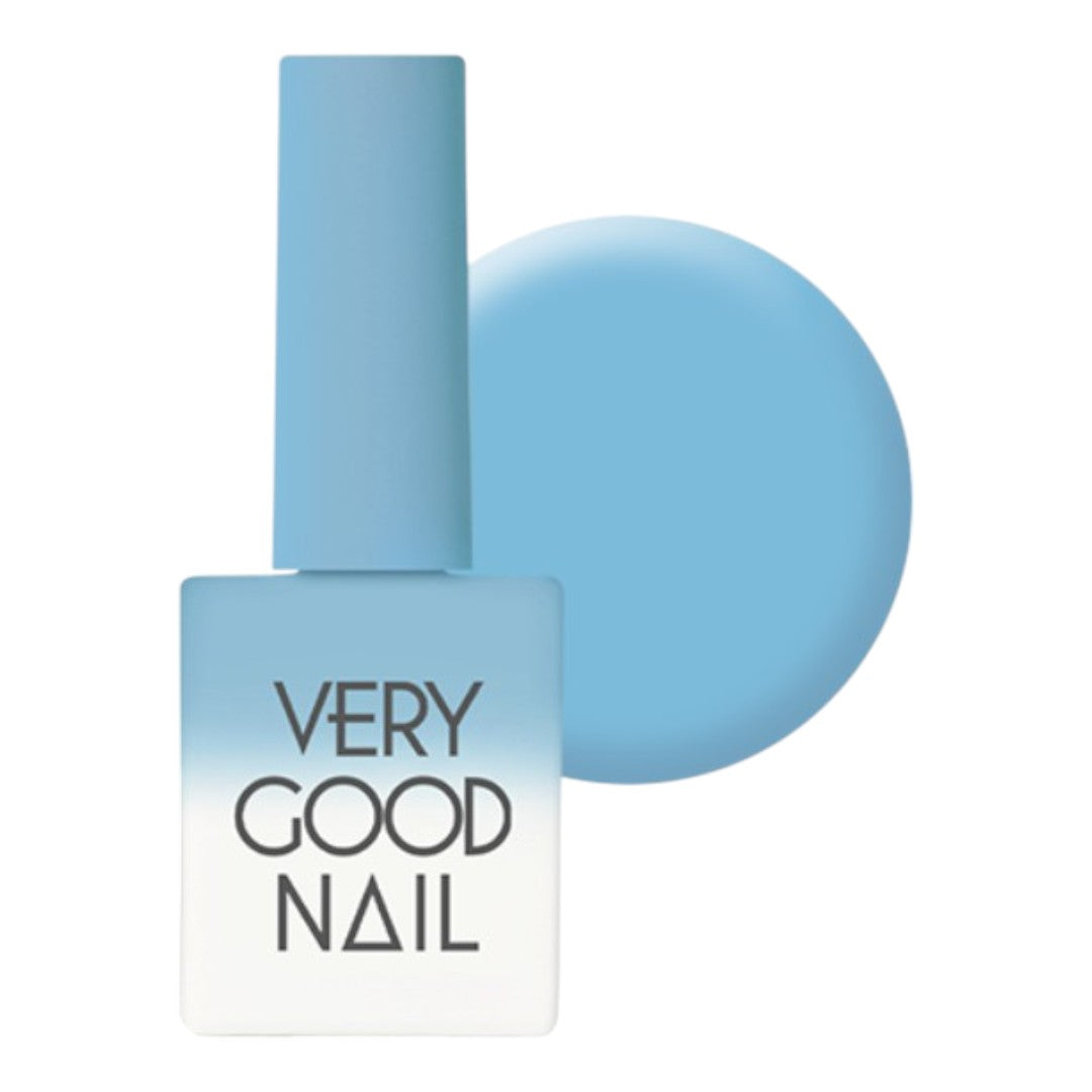 Very Good Nail Gel Polish S32 Tiffany Blue, korean nails, korean gel nail polish, korean nail salon, korean nail art, korean nail color, korean nail polish, very good nail