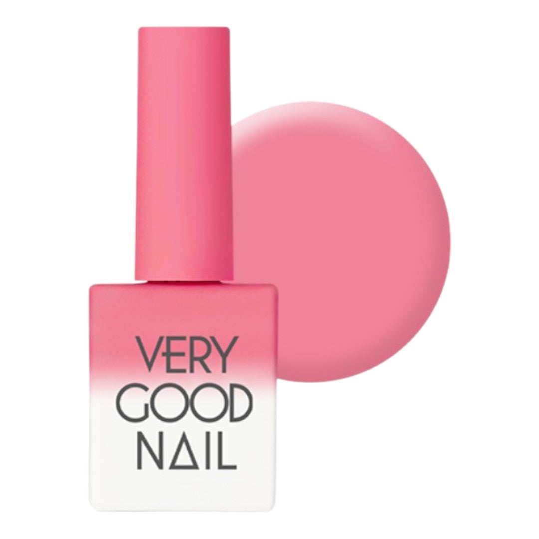 Very Good Nail Gel Polish S42 Vivid Pink, korean nails, korean gel nail polish, korean nail salon, korean nail art, korean nail color, korean nail polish, very good nail