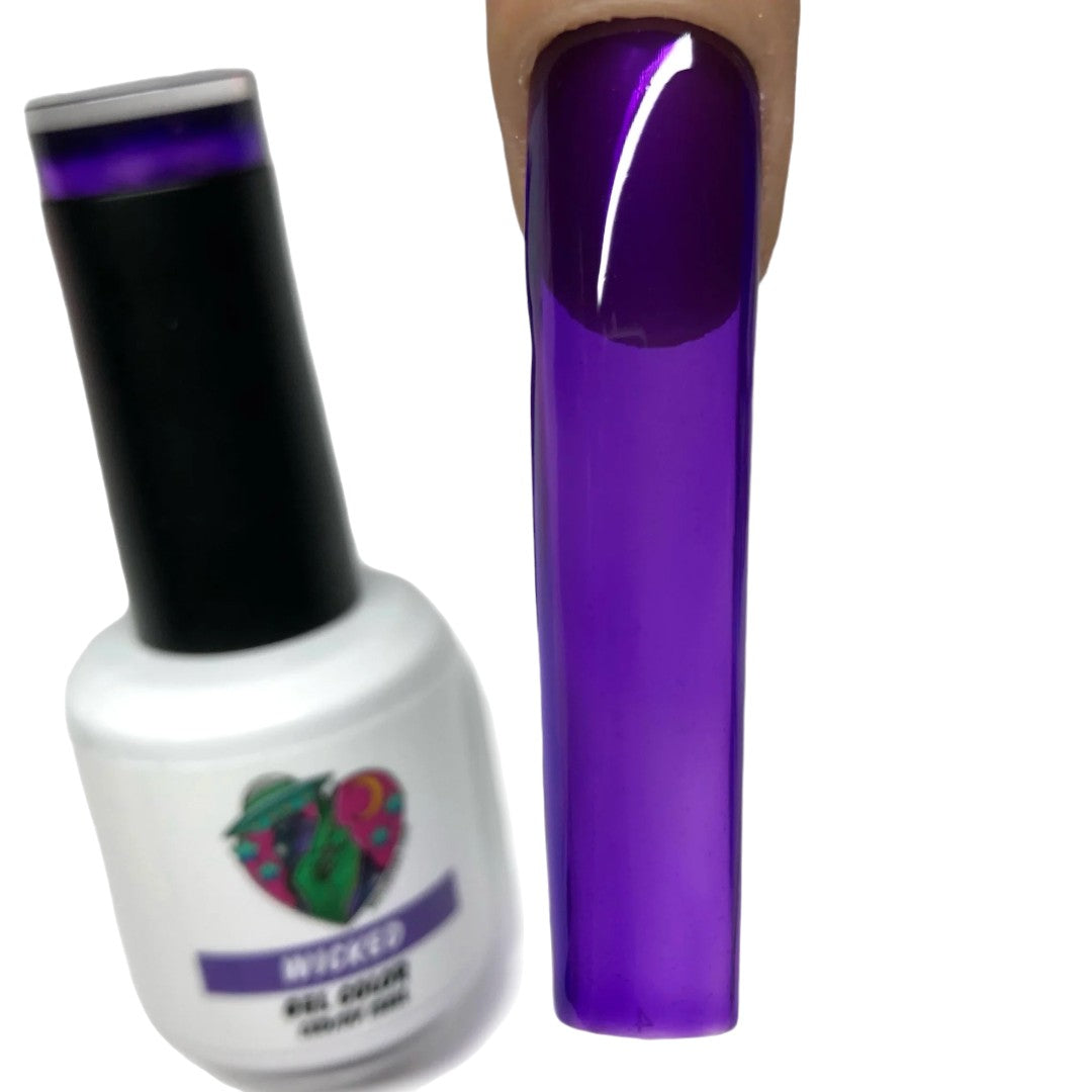 Cruelty Free Gel Polish, Wicked | Nailz By Dev Canada, nail art line designs