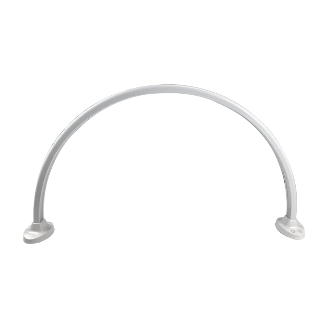 LED Half Moon Light, Adjust Brightness 3 Color Temperature 3000K‑6500K Half Moon Desk Lamp for Nail Salons or Spa, half moon lamp, half moon light