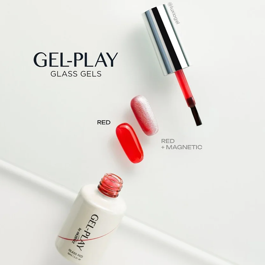 Akzéntz Luxio Gel Play - Glass Red
