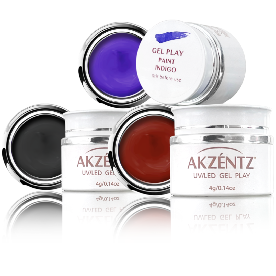 Akzéntz UV/Led Gel Play - Paint Mahogany 0.14Oz
