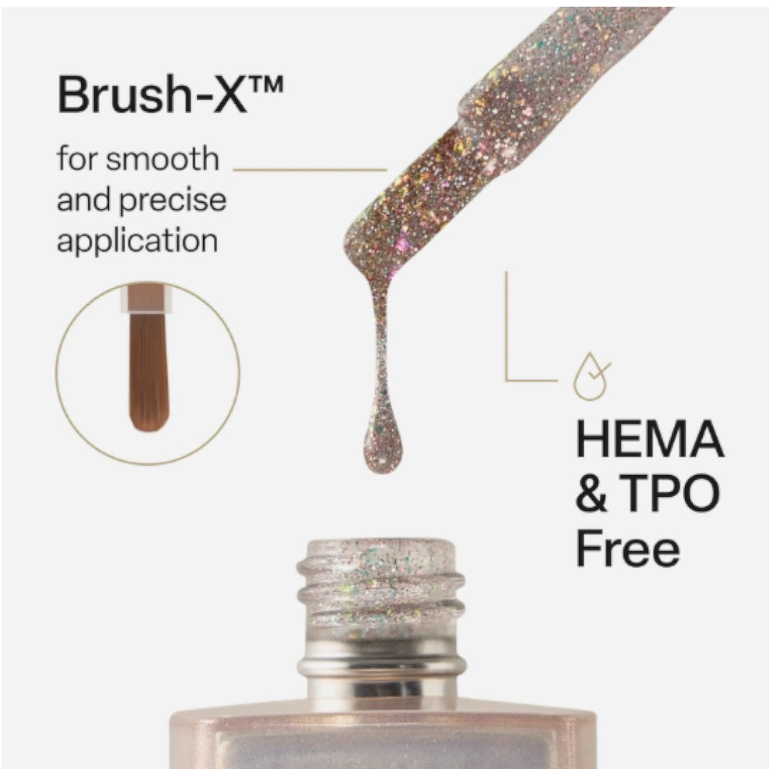 apres Flash Glitter Gel Polish D,O,B, FG05, mtl nail supply