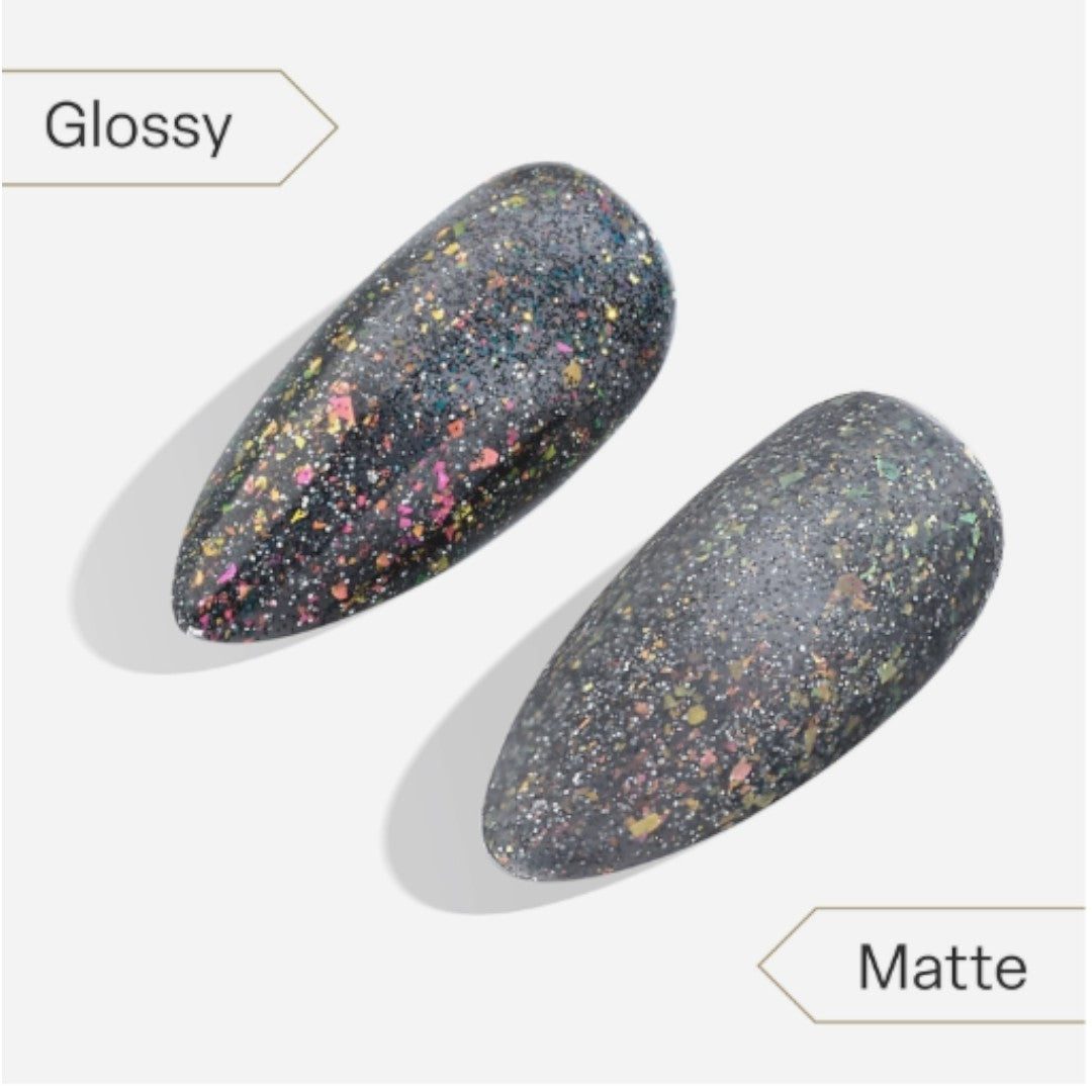 apres Flash Glitter Gel Polish Just A Phase FG07, hightek nail supply