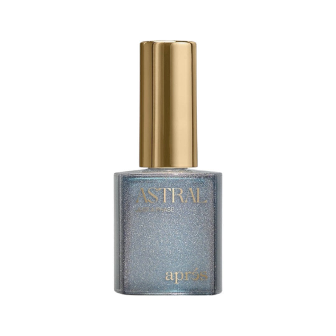 apres Flash Glitter Gel Polish Just A Phase FG07, hightek nail supply