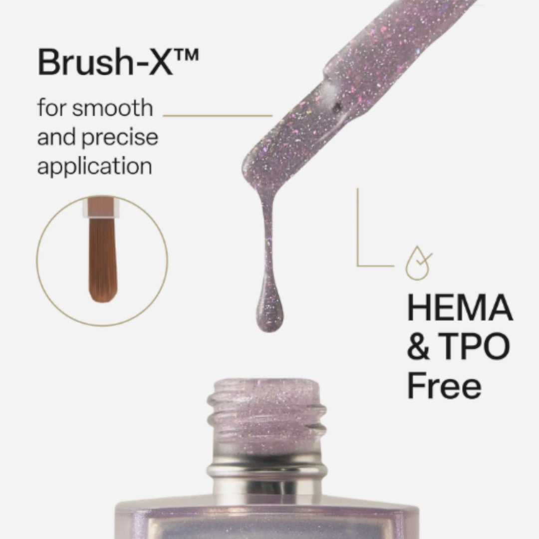 apres Flash Glitter Gel Polish Karma Is A,,, FG06, in touch nails supply
