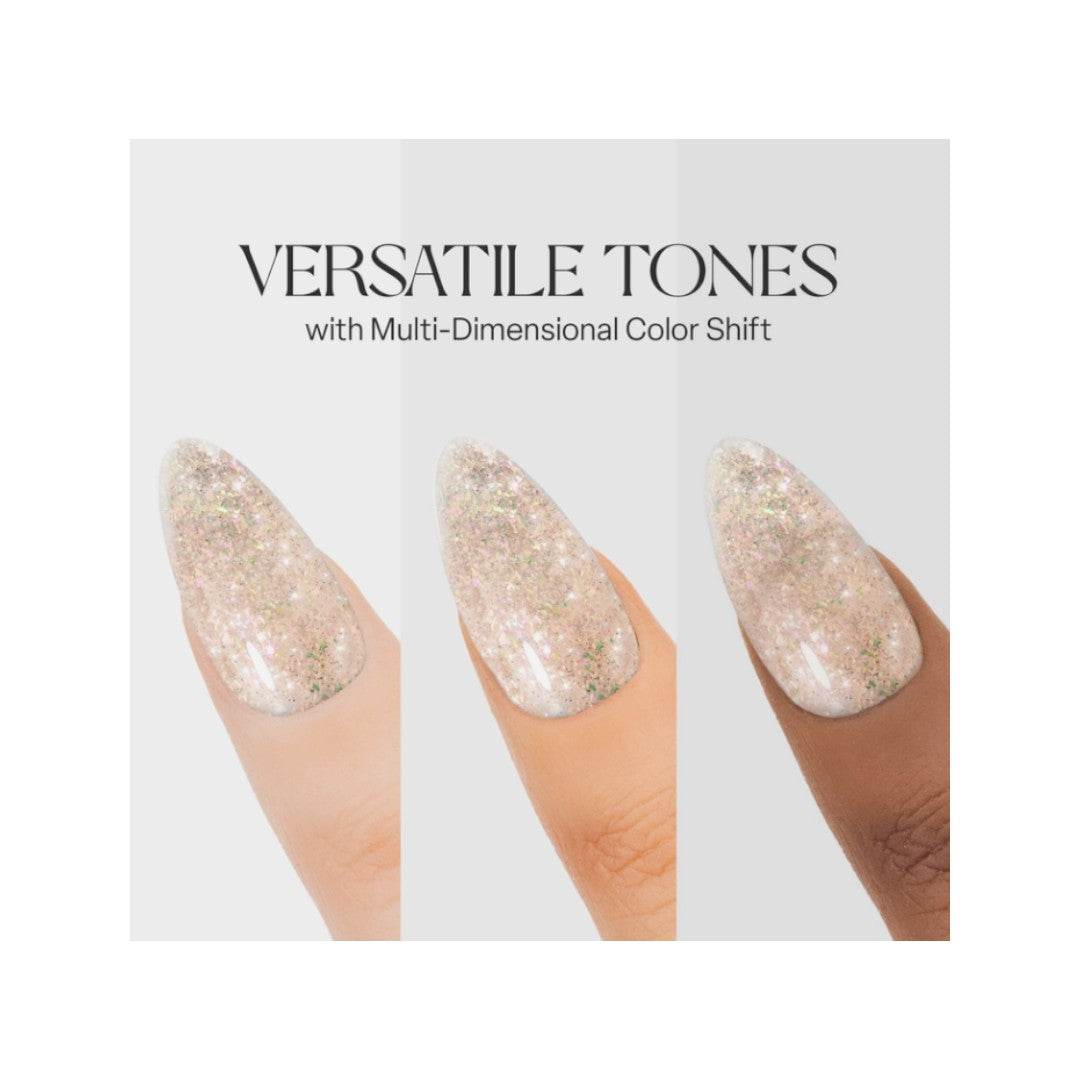 apres Flash Glitter Gel Polish Pass The Salt FG02, cm nail supply