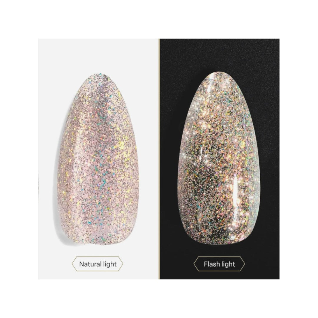 apres Flash Glitter Gel Polish Santo My Palo FG04, sally beauty supply nails