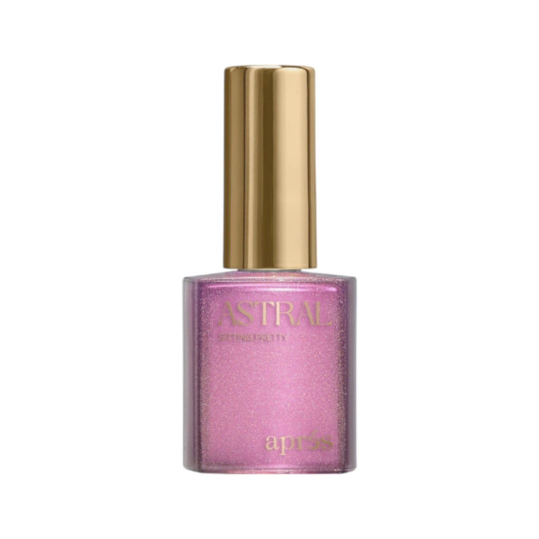 apres Flash Glitter Gel Polish Sitting Pretty FG08, aly beauty nails supply