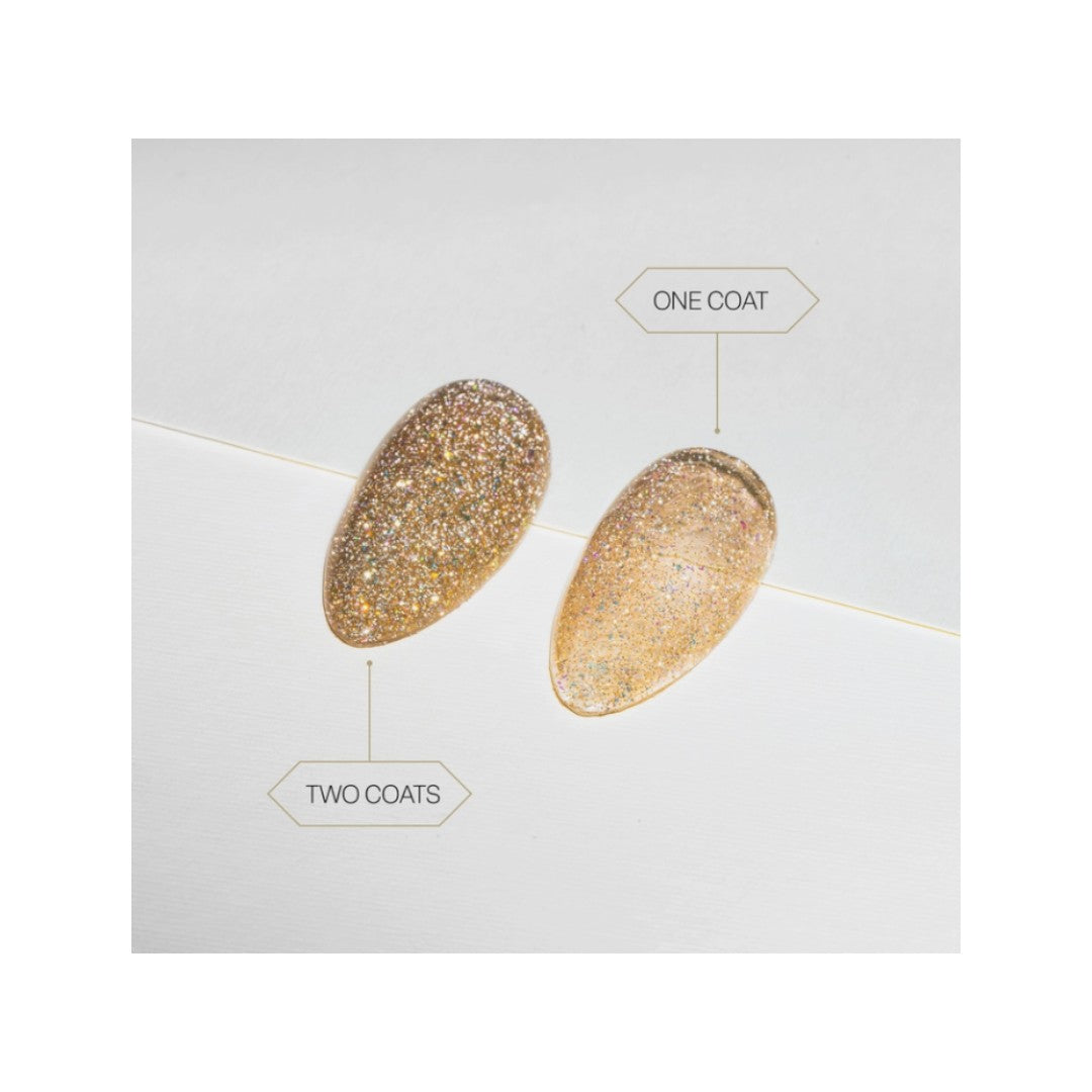 apres Flash Glitter Gel Polish That’s My Twin Flame FG03, capital nail supply inc.