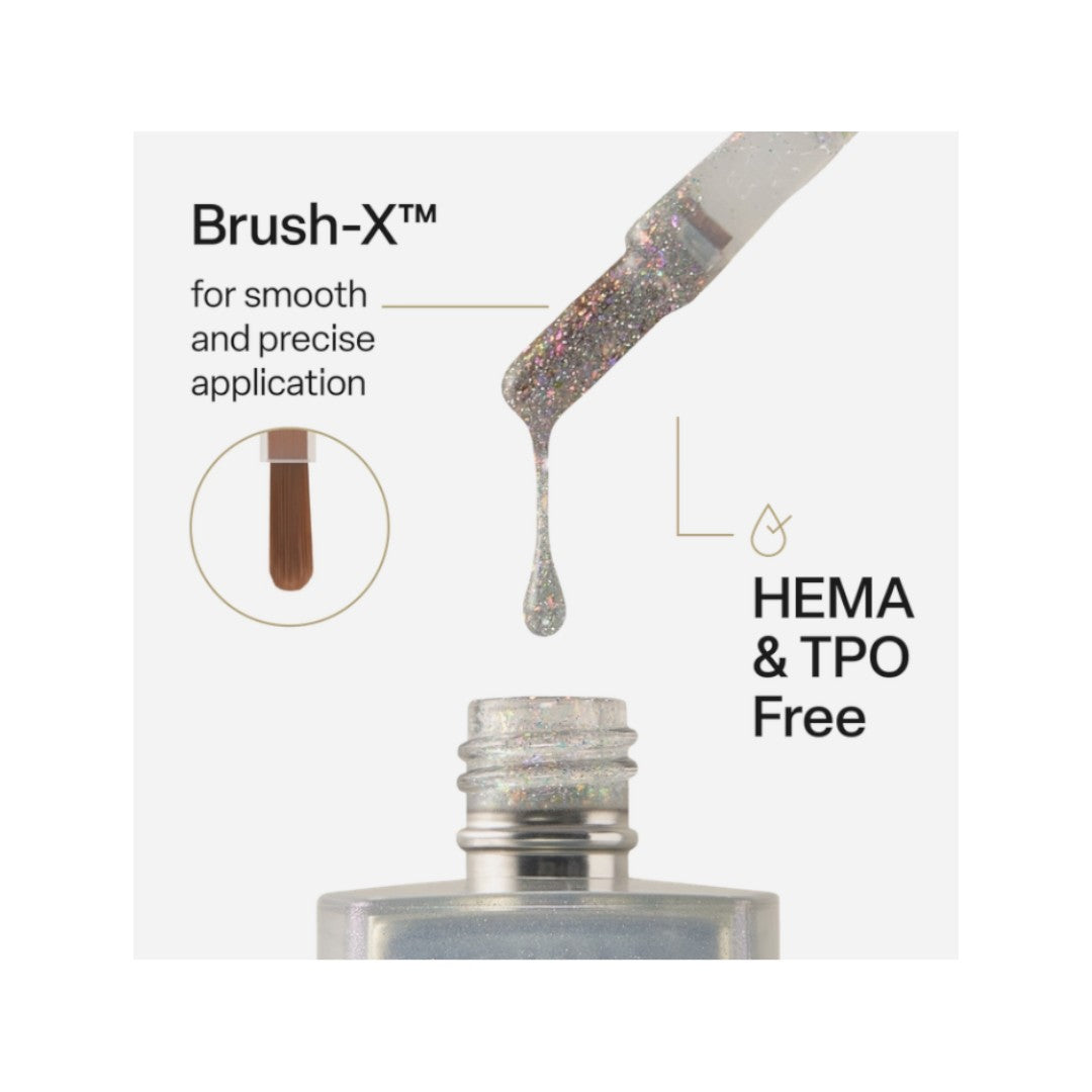 apres Flash Glitter Gel Polish Wakey Reiki FG01, intouch nail supply