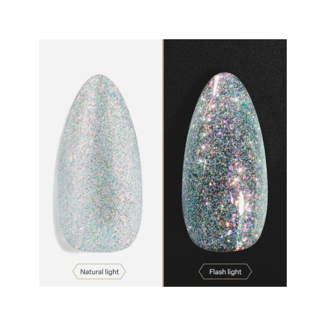 apres Flash Glitter Gel Polish Wakey Reiki FG01, intouch nail supply