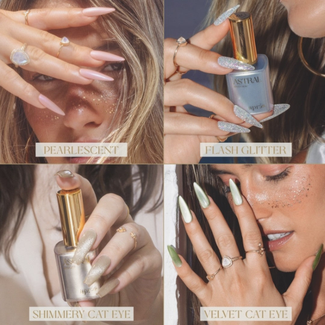 apres Gel Polish The Astral Collection (40pcs), apres gel, gel polish kit
