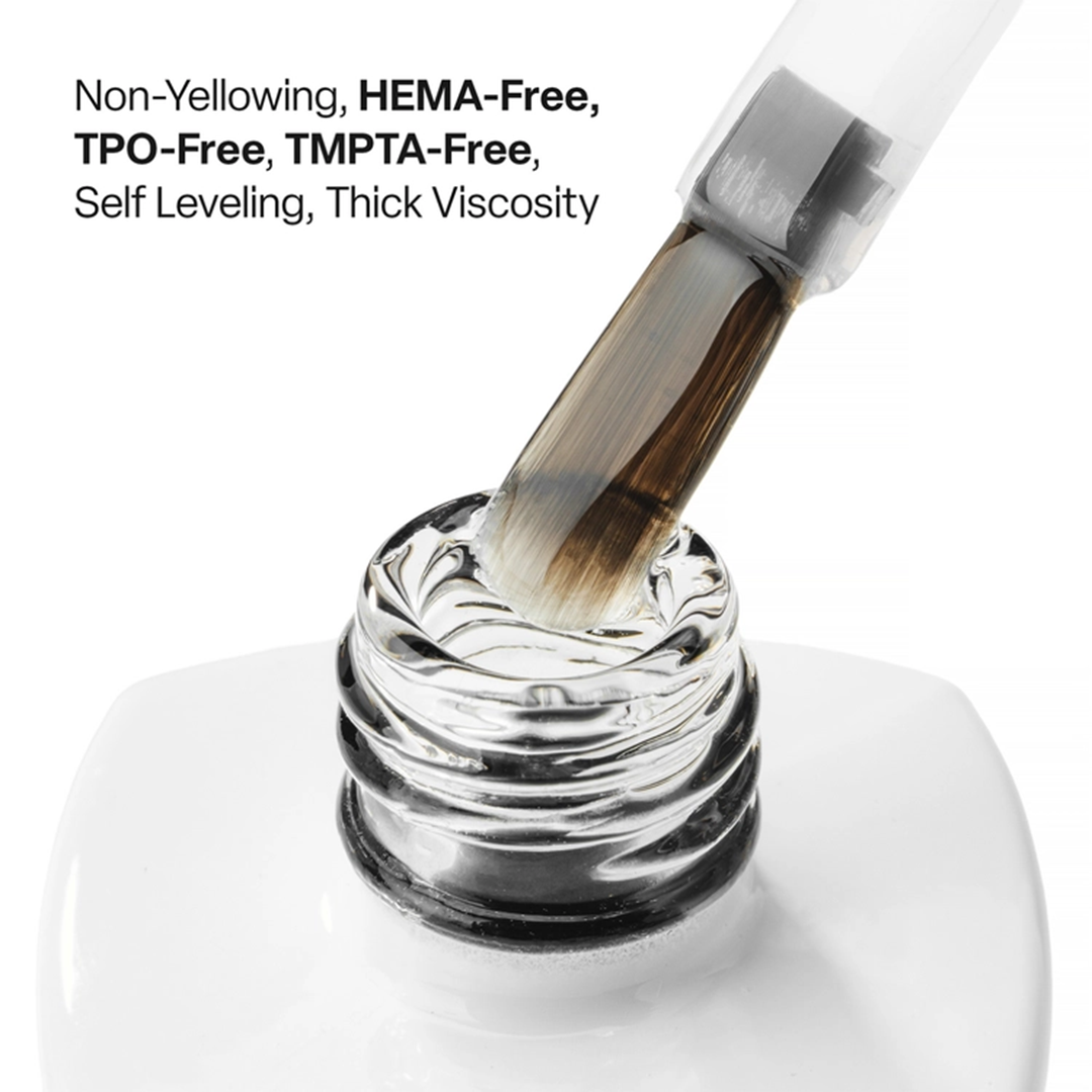 Apres Gel Builder Top Coat (TPO & HEMA-Free) - Non-Wipe (15mL)