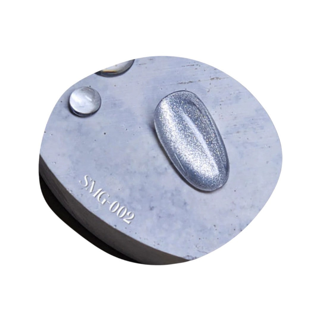 Jel and Gel Cat Eye Gel Polish - Silver Magnetic Collection #SMG001-003 (3pcs)