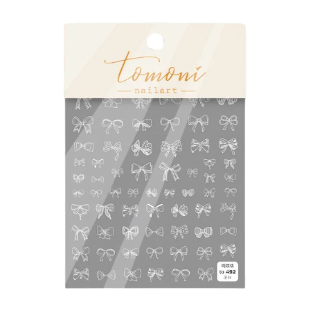 CNBS Nail Stickers, Decals for Nails Assorted Bows