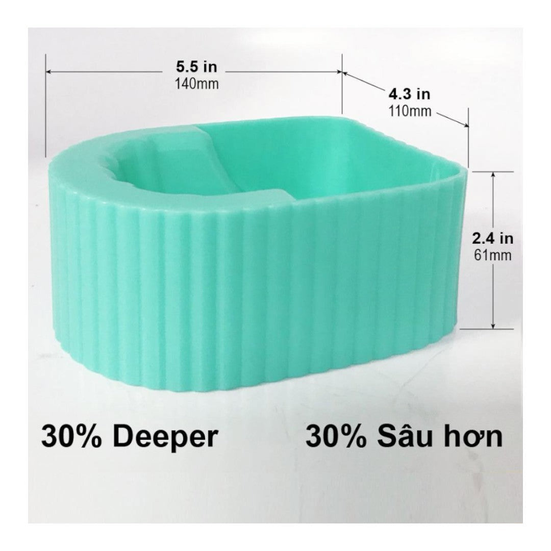 Berkeley High Quality Deep-Basin Manicure Bowl - Teal #MB203TE