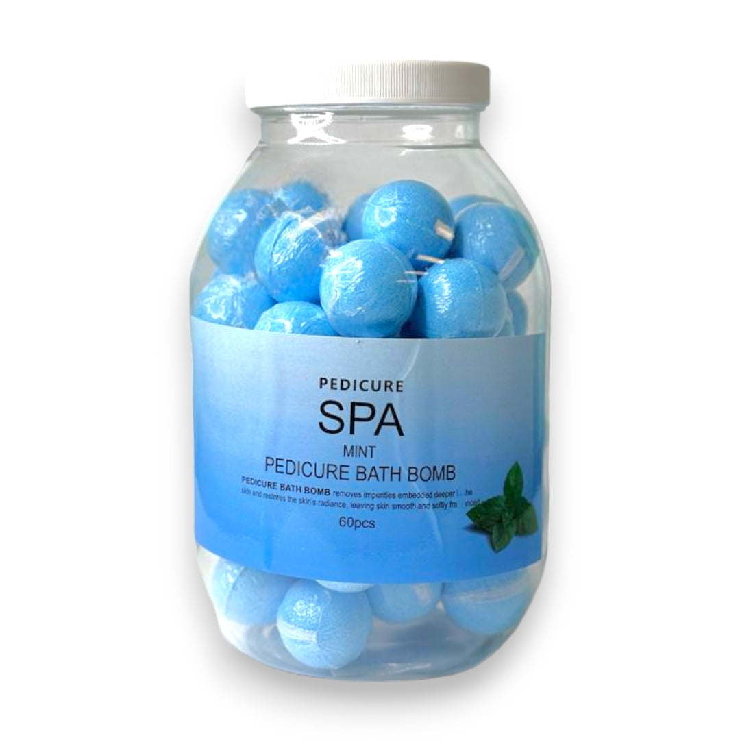 pedicure bath bombs