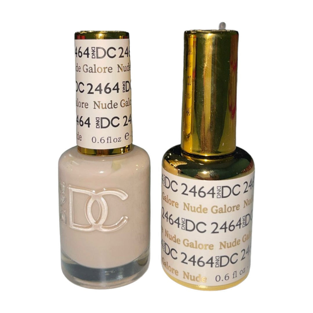 DND DC Sheer Gel & Lacquer Duo - Nude Galore #2464