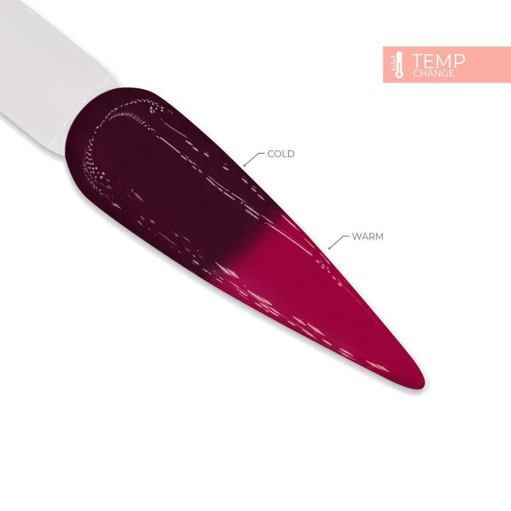 IGel Mood Change Gel Polish - Black Cherry #MC49