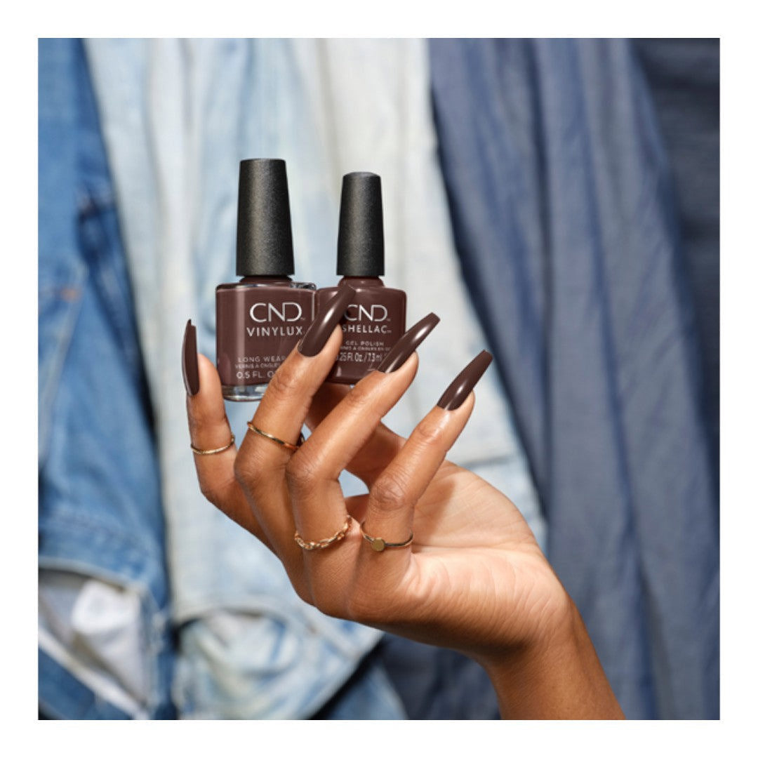 CND Shellac 0.25Oz - Leather Goods