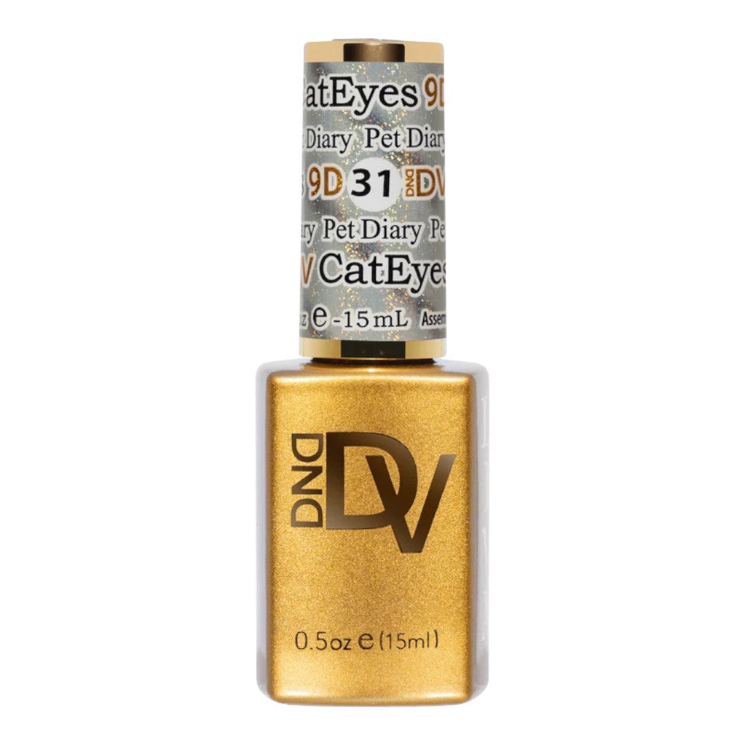 DND Diva 9D Cat Eye Gel Polish - Pet Diary #31