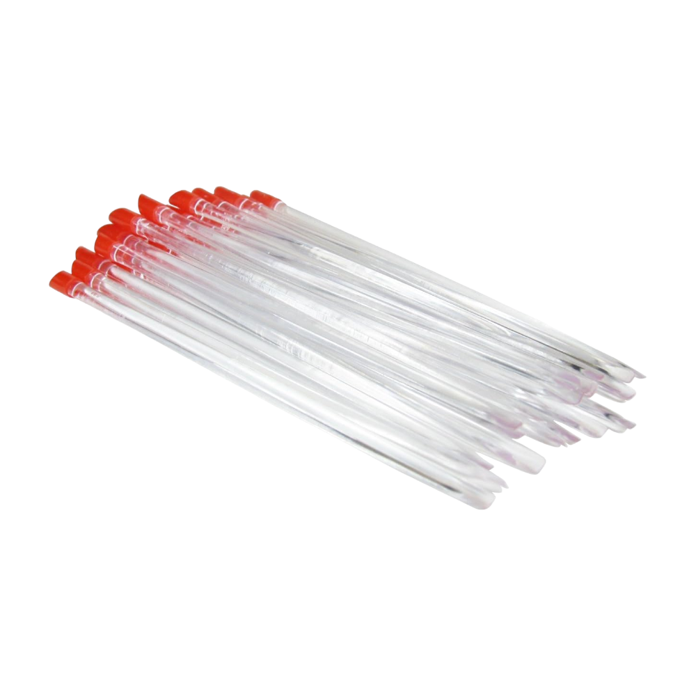 Plastic Cuticle Pusher 7" Clear (Bag of 24)