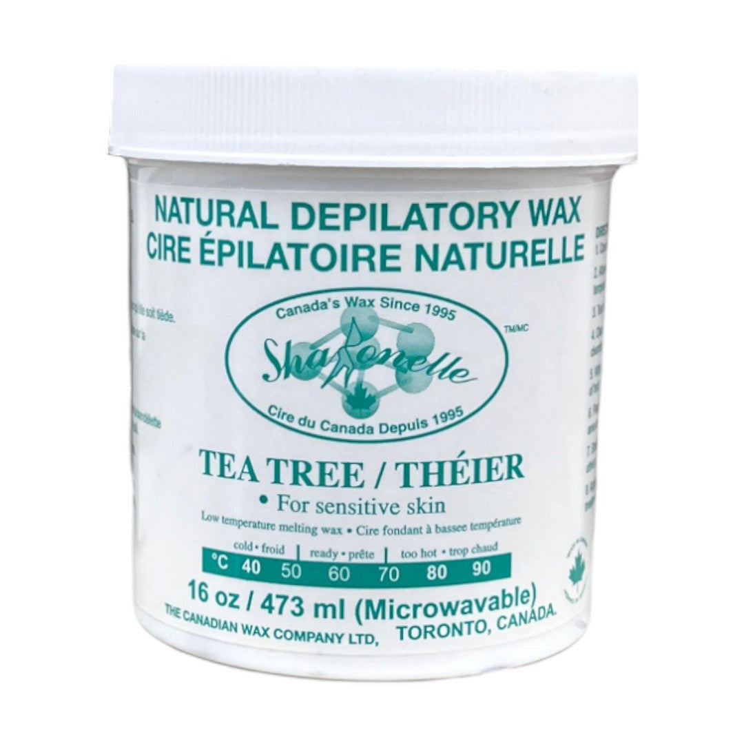 Sharonelle Soft Wax Microwave 16Oz - Tea Tree