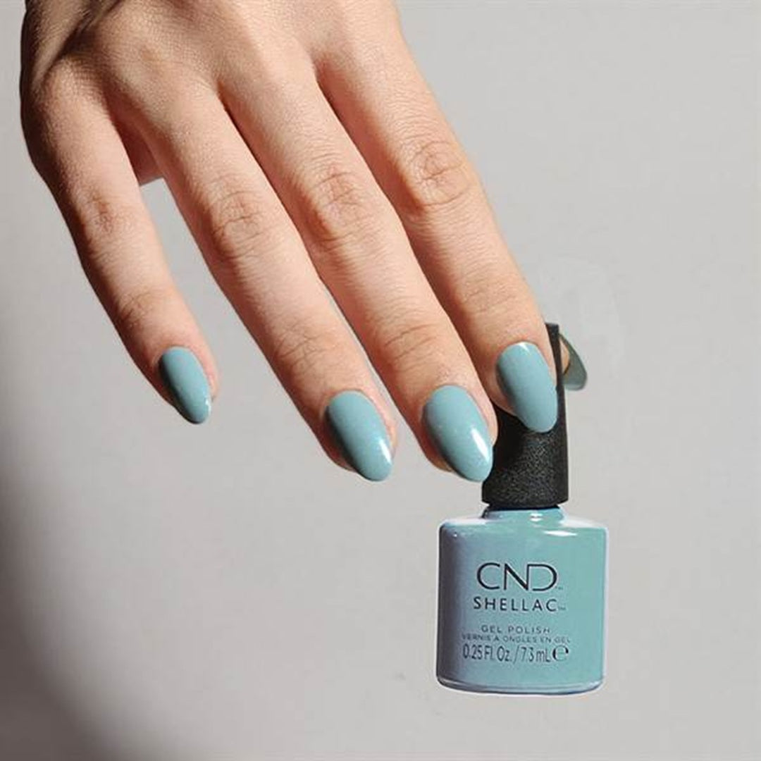 CND Shellac - Teal Textile (0.25oz) (Disc.)